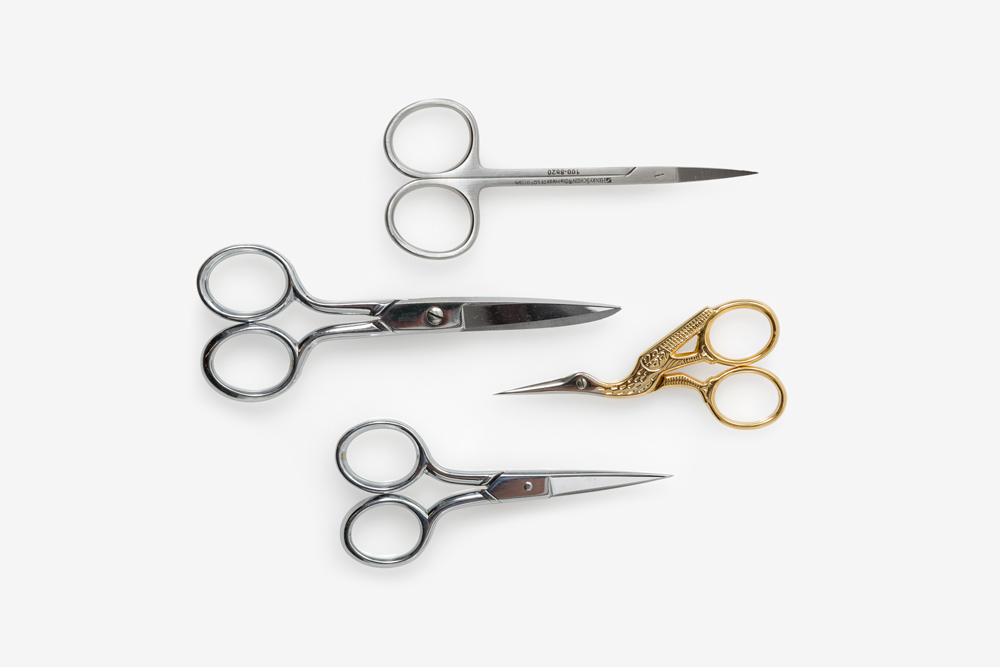 Assorted sewing scissors from The School of Making