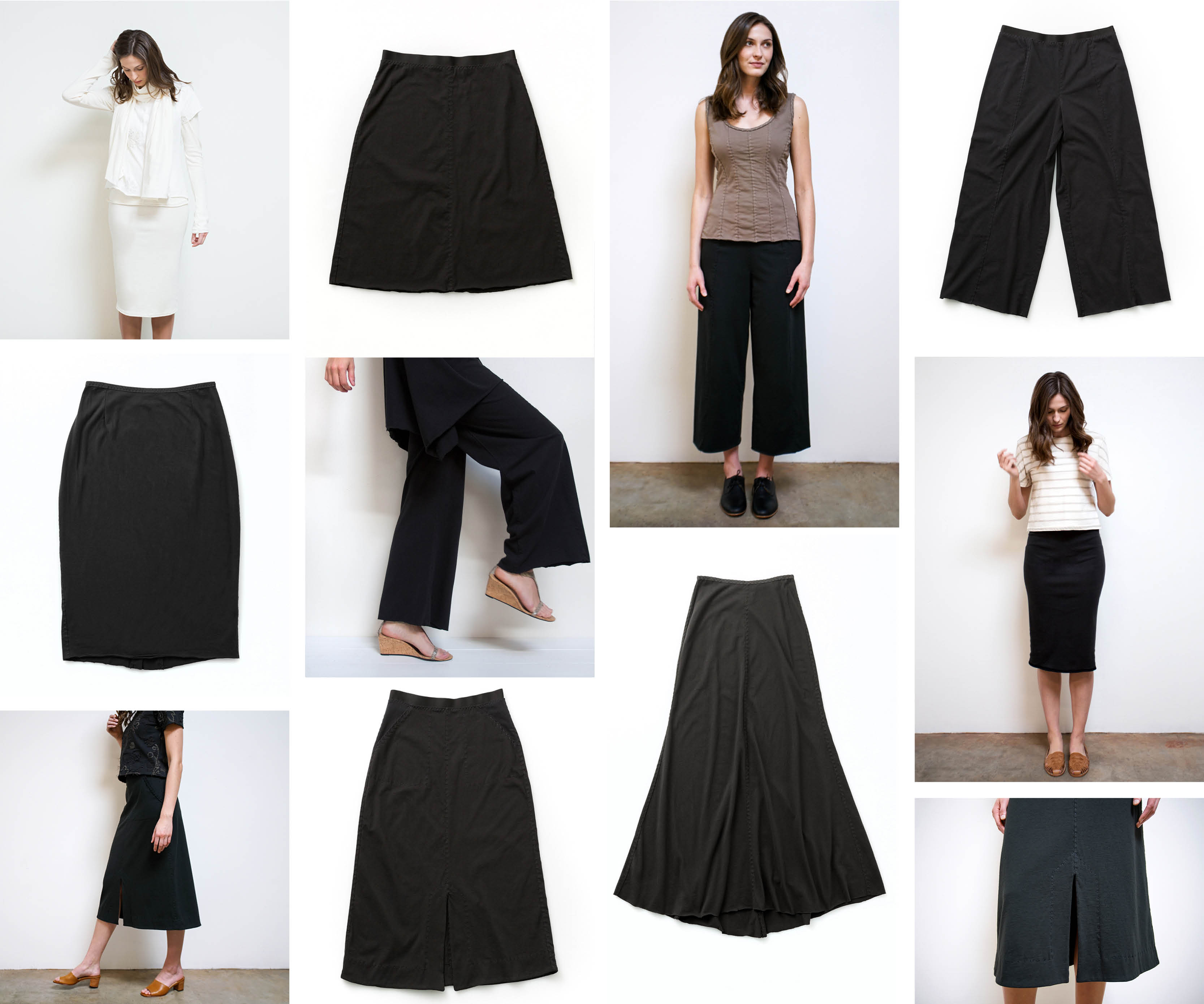 ALABAMA CHANIN - KNOW YOUR BASICS - PANTS SKIRTS DRESSES 1