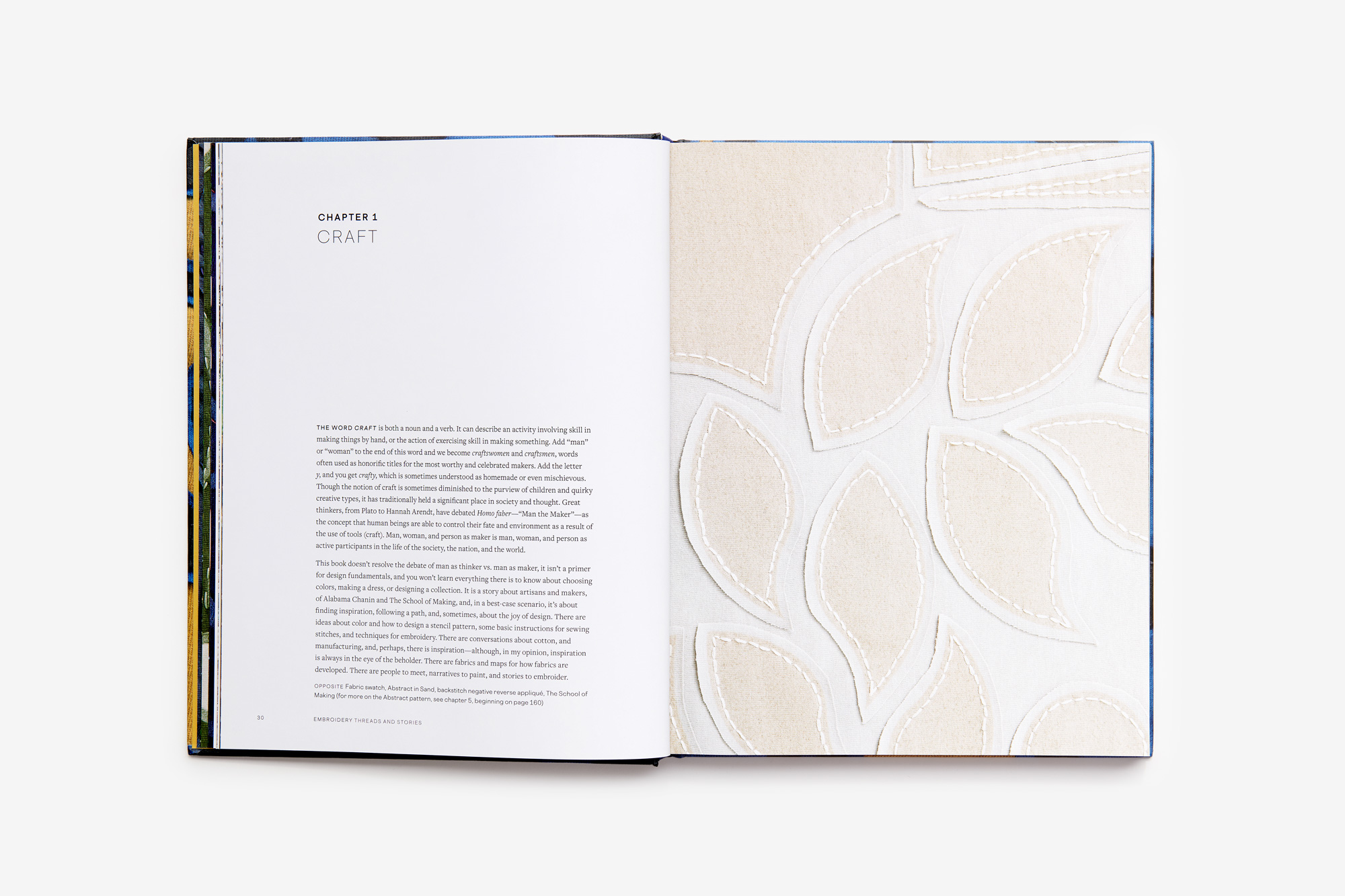 Embroidery: Threads and Stories, a book by Natalie Chanin.