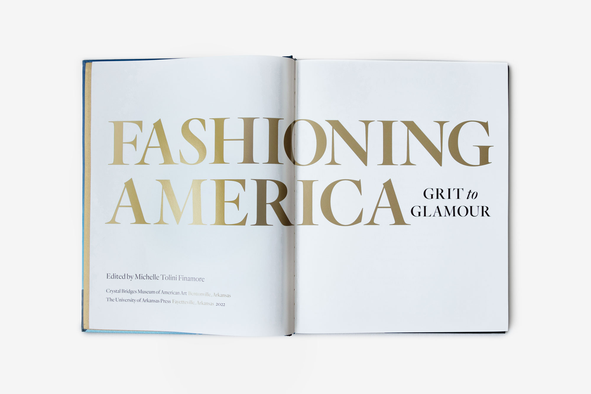 Fashioning America: Grit to Glamour, a book edited by Michelle Tolini Finamore